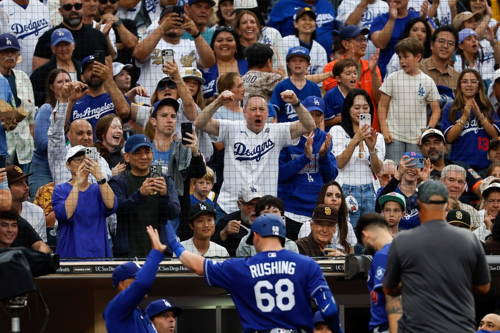 Padres notice the Dodgers-heavy crowds at Petco Park; they understand the economics of it all