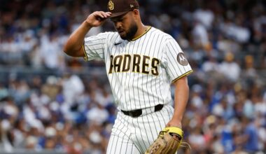 Randy Vásquez rocked again in loss to Dodgers