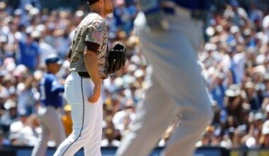 Michael King latest starter to struggle, as Padres drop series to Dodgers