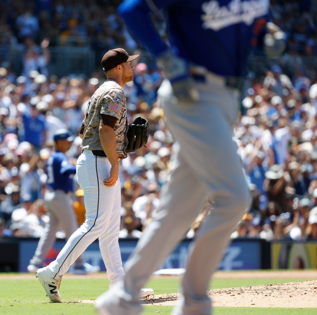 Michael King latest starter to struggle, as Padres drop series to Dodgers