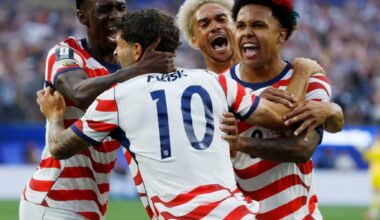 United States opens World Cup play with record-breaking performance, rout of Paraguay