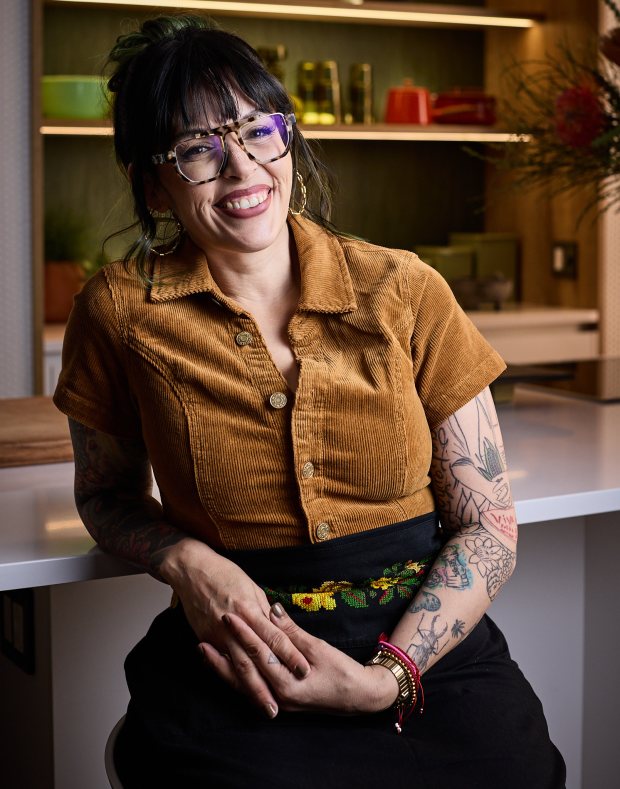 Chef Claudette Zepeda, author of "Cooking the Borderlands," shares the rich cross-border traditions and food that shaped her memories. (Johnny Miller)