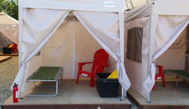 New Safe Camping site opens in River District, serving 100 people
