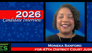 2026 Candidate Interview: Moneka Sanford for 47th District Court Judge