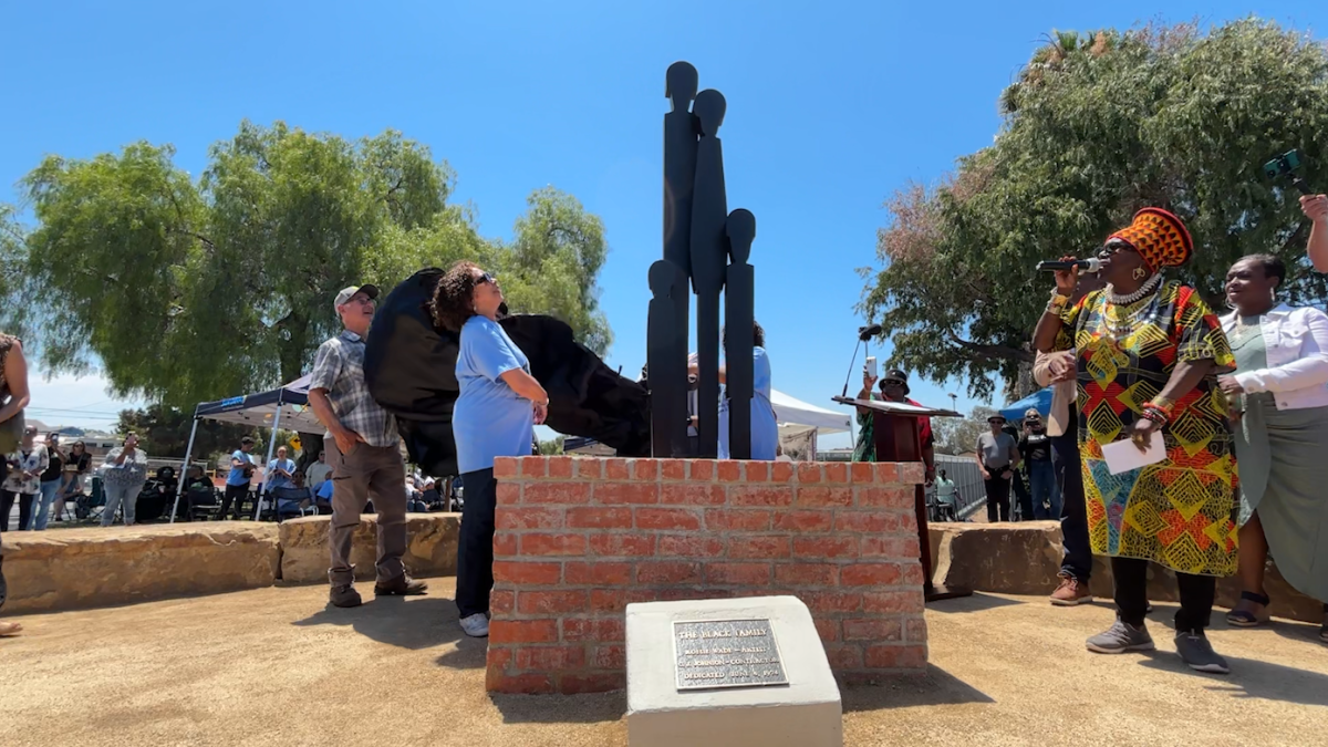 The Black Family statue returns to Mountain View after 40 years – NBC 7 San Diego
