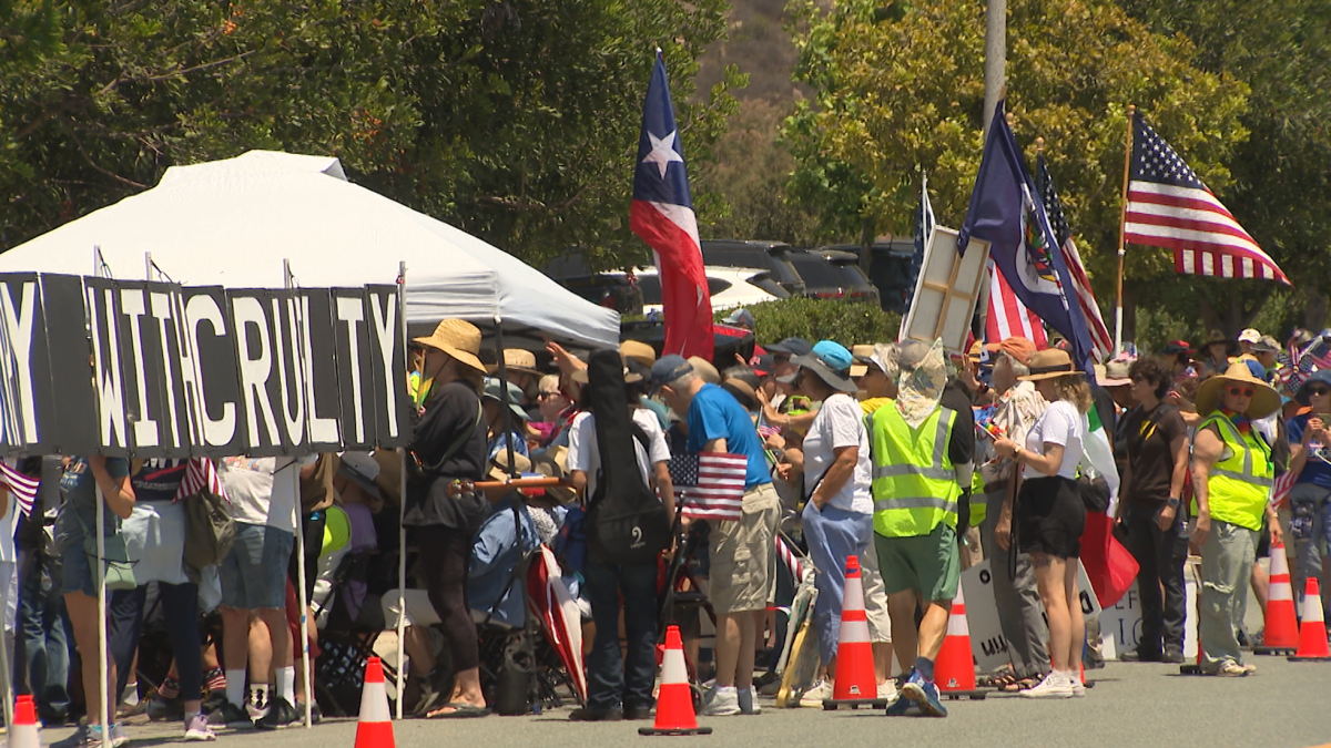 Hundreds rally at Otay Mesa Detention Center – NBC 7 San Diego