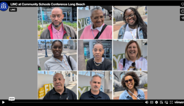 More tools for the toolbox: See what LINC is bringing home from Community Schools conference in Long Beach – LINC