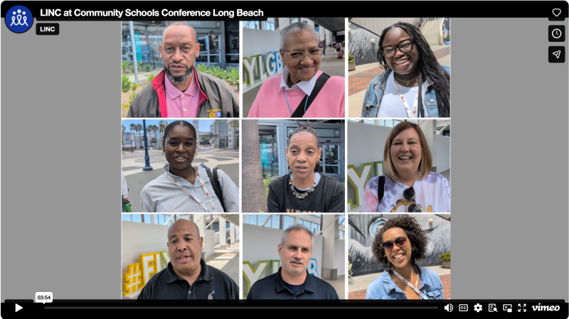 More tools for the toolbox: See what LINC is bringing home from Community Schools conference in Long Beach – LINC