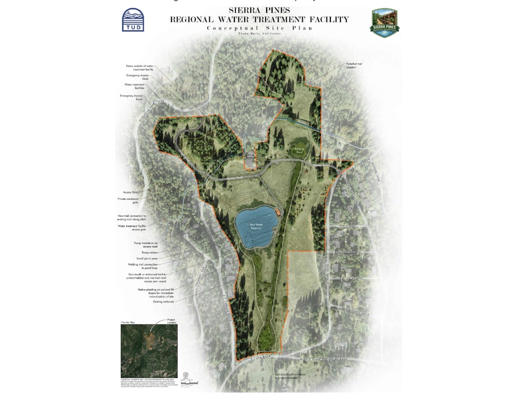 Sierra Pines Regional Water Treatment Facility - TUD Image