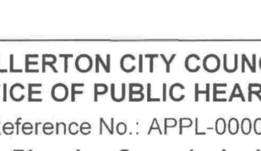 Fullerton City Council to Hold Public Hearing on Hermosa Drive Development Appeal