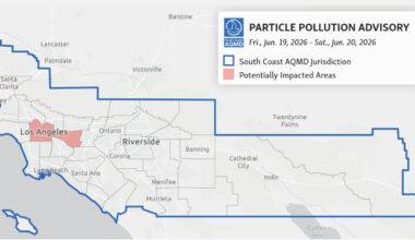 AIR QUALITY ADVISORY: Smoke From Massive Boyle Heights Warehouse Fire Envelops South Pasadena | The South Pasadenan