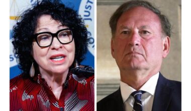 Disagreements between Supreme Court justices bubble into public view as major rulings loom
