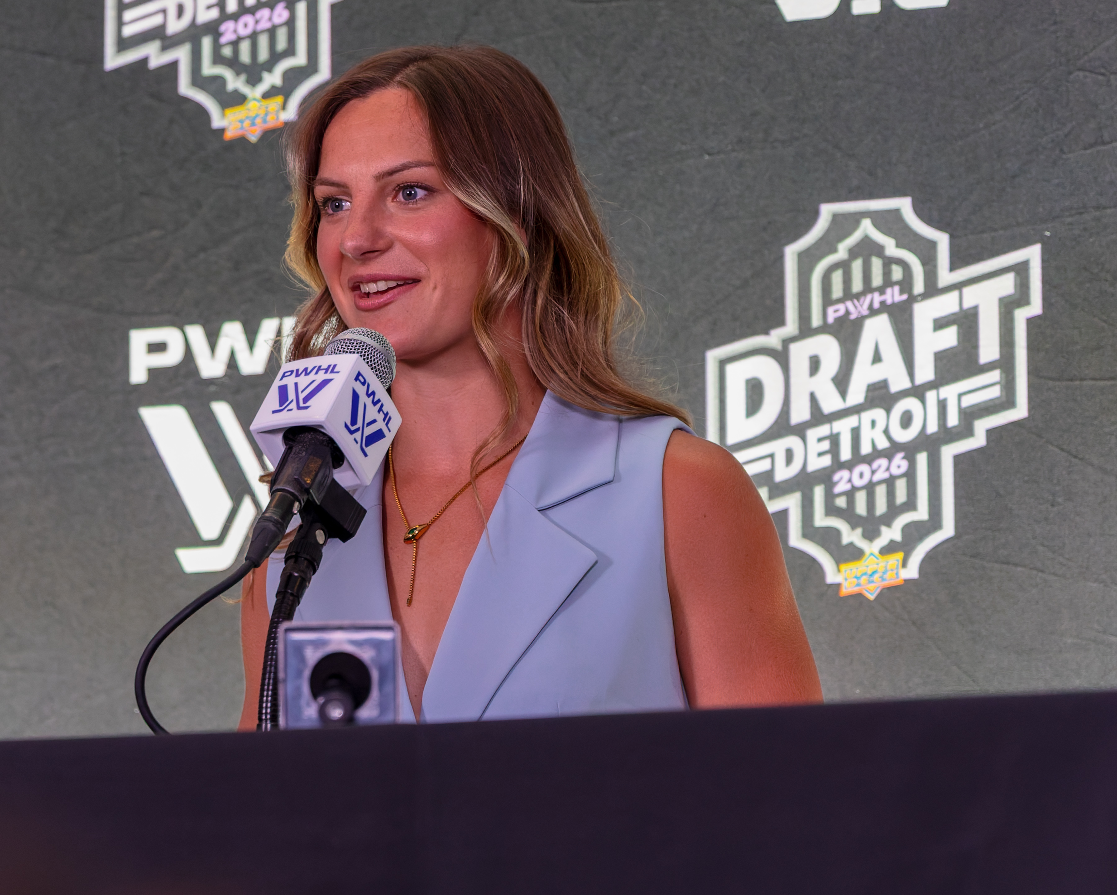 PWHL Las Vegas made Lacey Eden the fifth overall pick...