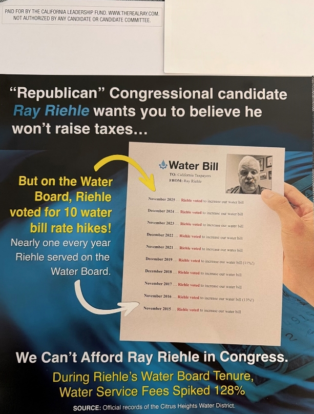 Southern California couple's spending on GOP rivals may have helped swing the 4th Congressional District primary for Democrat Eric Jones