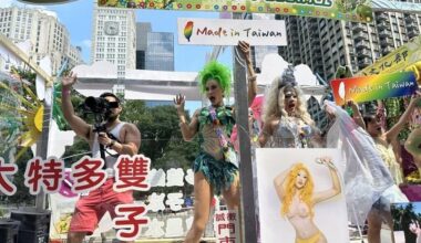 Taiwan joins New York, San Francisco LGBTQ+ pride parades