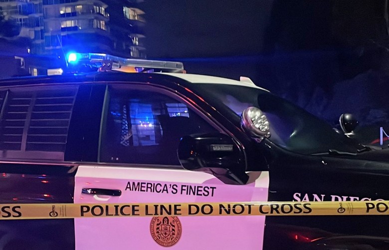 Police cruiser arrest suspect crime scene killed