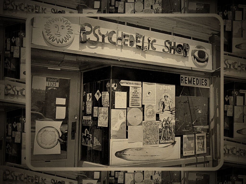 The Psychedelic Shop- the first Haight-Ashbury store to commercialise the counterculture
