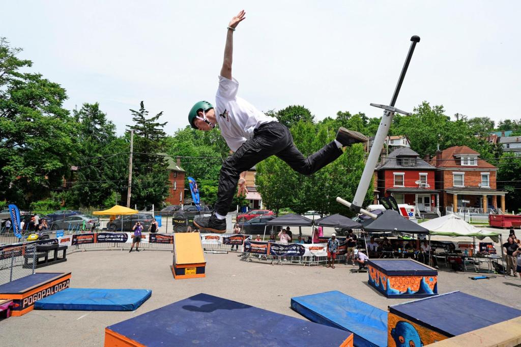The world of extreme pogo is an eye-popping blend of artistry, courage and ‘mystical zest’