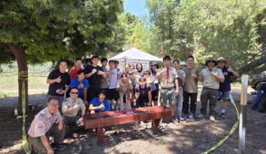 Sunny Hills High School Student Leads 300-Hour Community Service Effort to Install Benches Along Juanita Cooke Trail