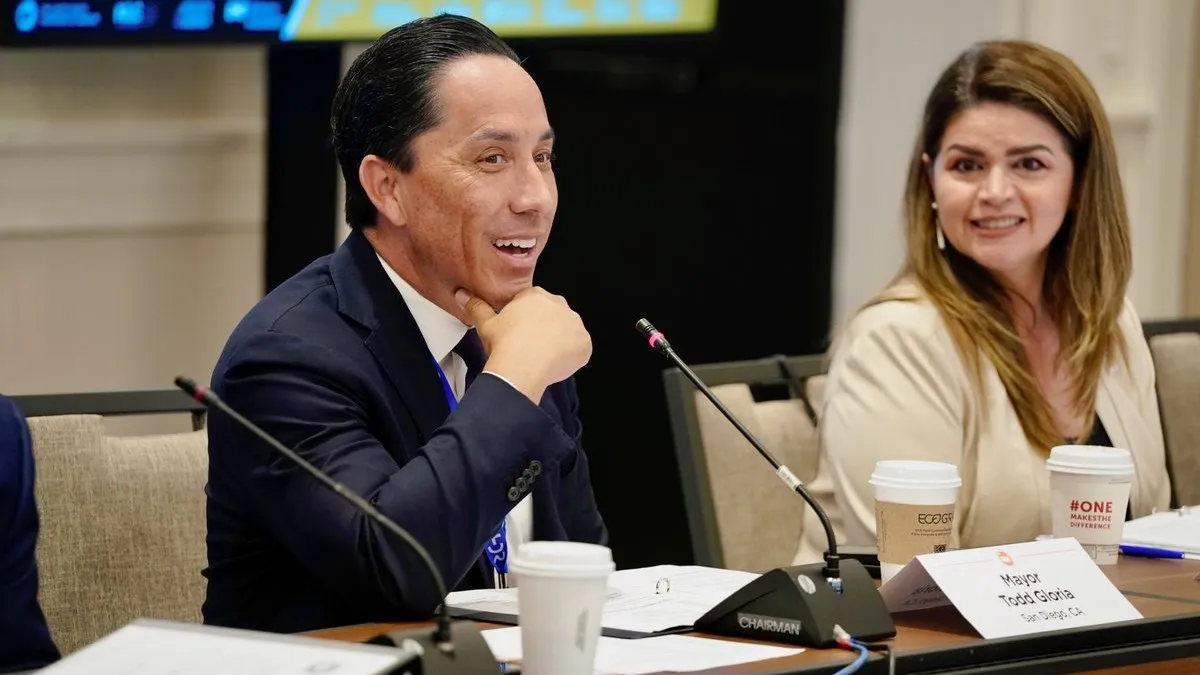 Mayor Todd Gloria set to become President of U.S. Conference of Mayors