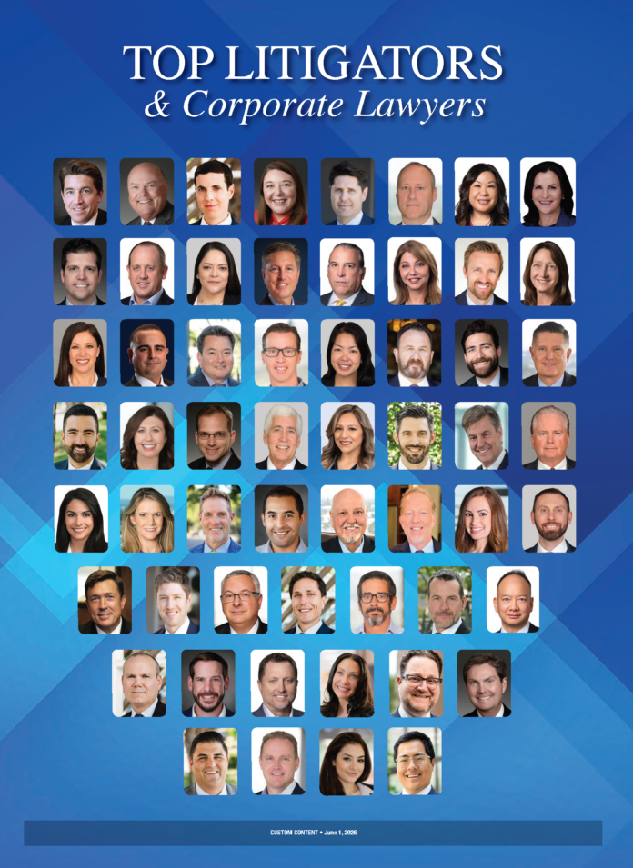 Top Litigators Cover color