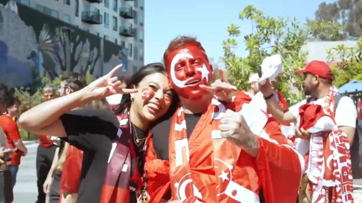 Türkiye fans flock to Santa Clara for World Cup match – NBC Bay Area