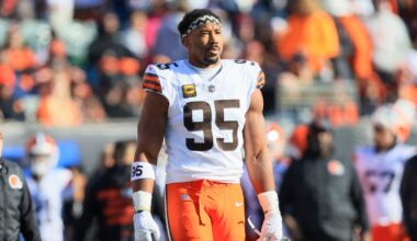 Browns trading Myles Garrett to Rams in NFL blockbuster: Report – NBC Los Angeles