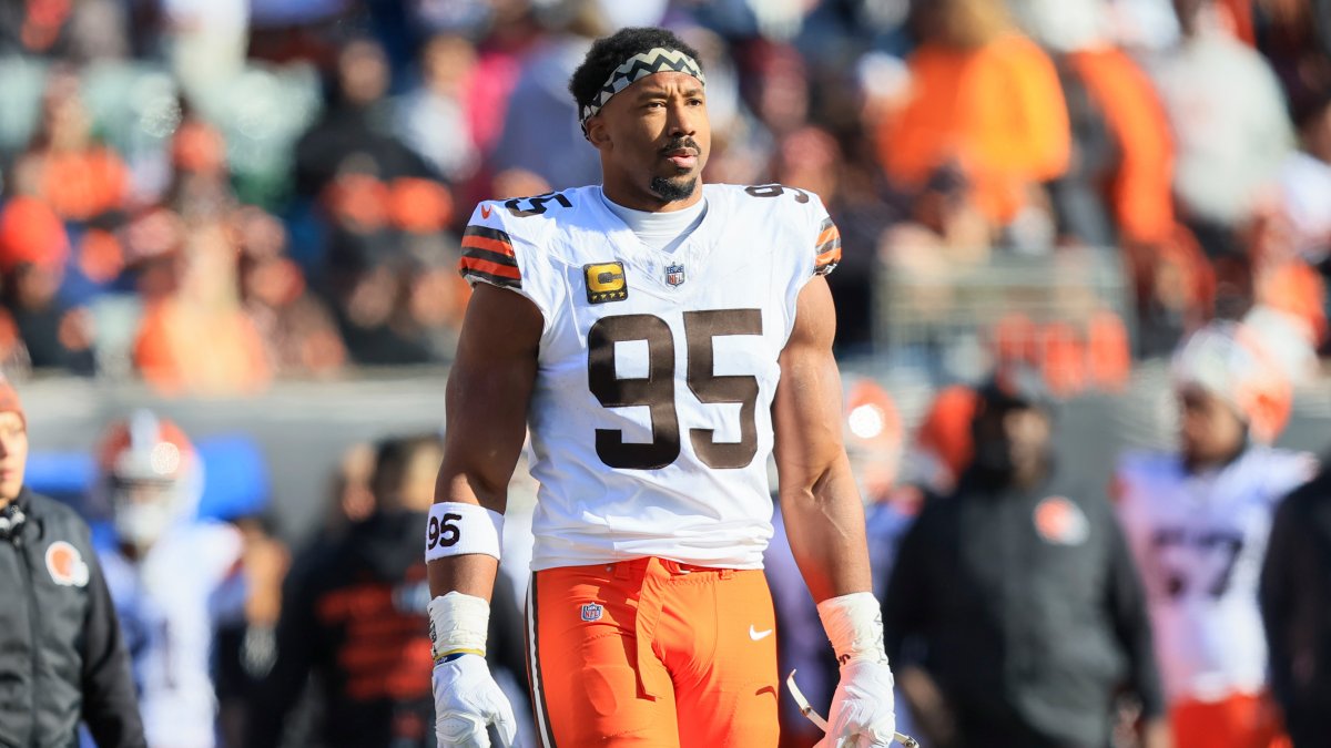 Browns trading Myles Garrett to Rams in NFL blockbuster: Report – NBC Los Angeles
