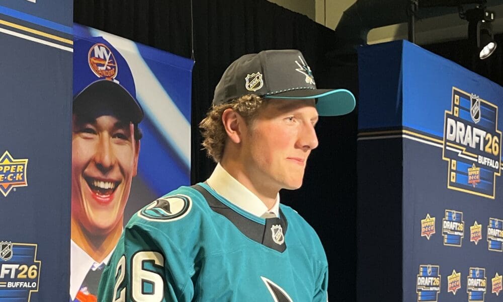 Verhoeff on What He Has To Improve, Celebrini's Phone Call, the Dachs
