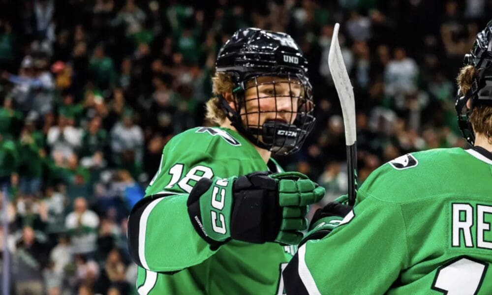 Verhoeff on Meeting Sharks, Late-Season Drop in Points, His Dream Goalie Mask (+)