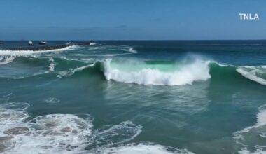 High surf brings dangerous coastal conditions to LA area beaches – NBC Los Angeles