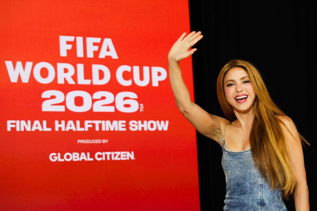 Shakira and Burna Boy to play in first of three World Cup opening ceremonies