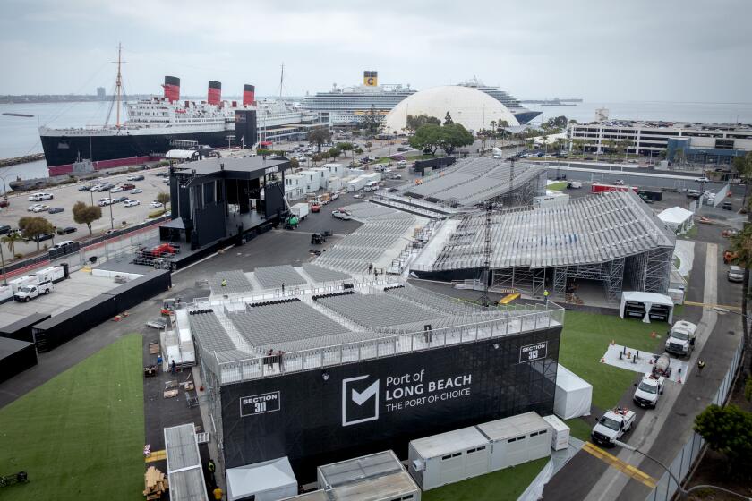 Hollywood Bowl but by the water? Long Beach takes a first step with temporary amphitheater
