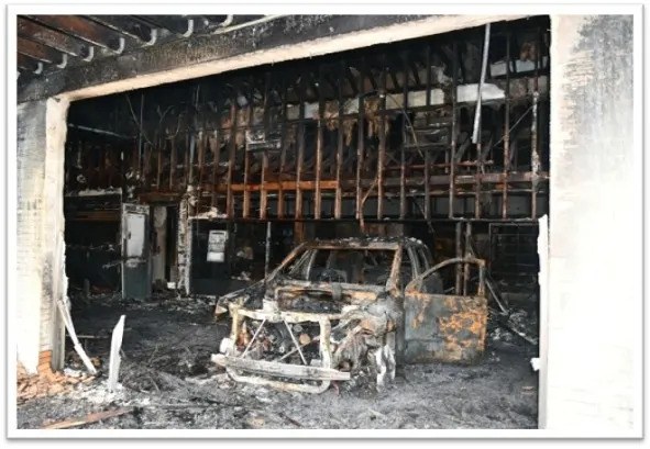 Tillman intentionally set fire to the San Jose post office in July 2025. U.S. Attorney's Office, Northern District of California