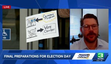 Sacramento County election officials prepare for Election Day