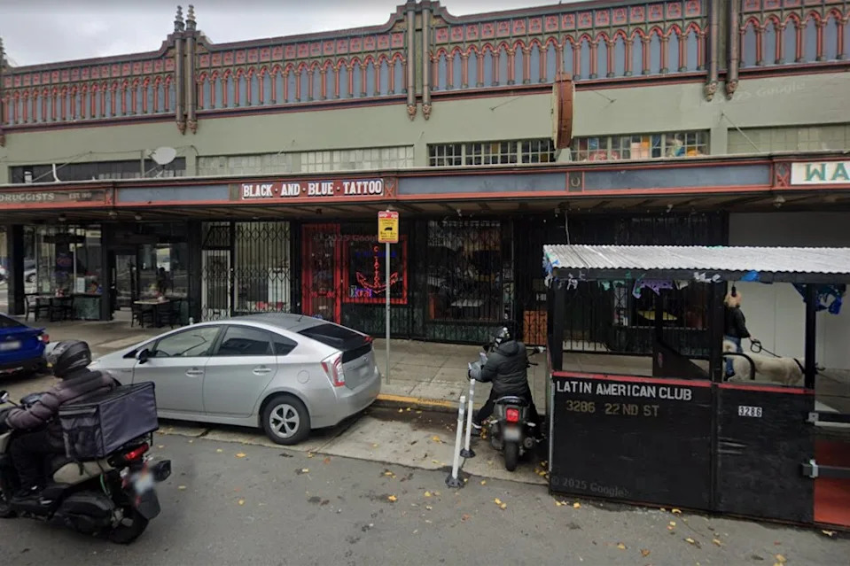 The Latin American Club is listed for sale for $350,000. Google Maps