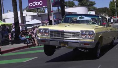 Sacramento lowriders return to Broadway ahead of California's Lowrider Day