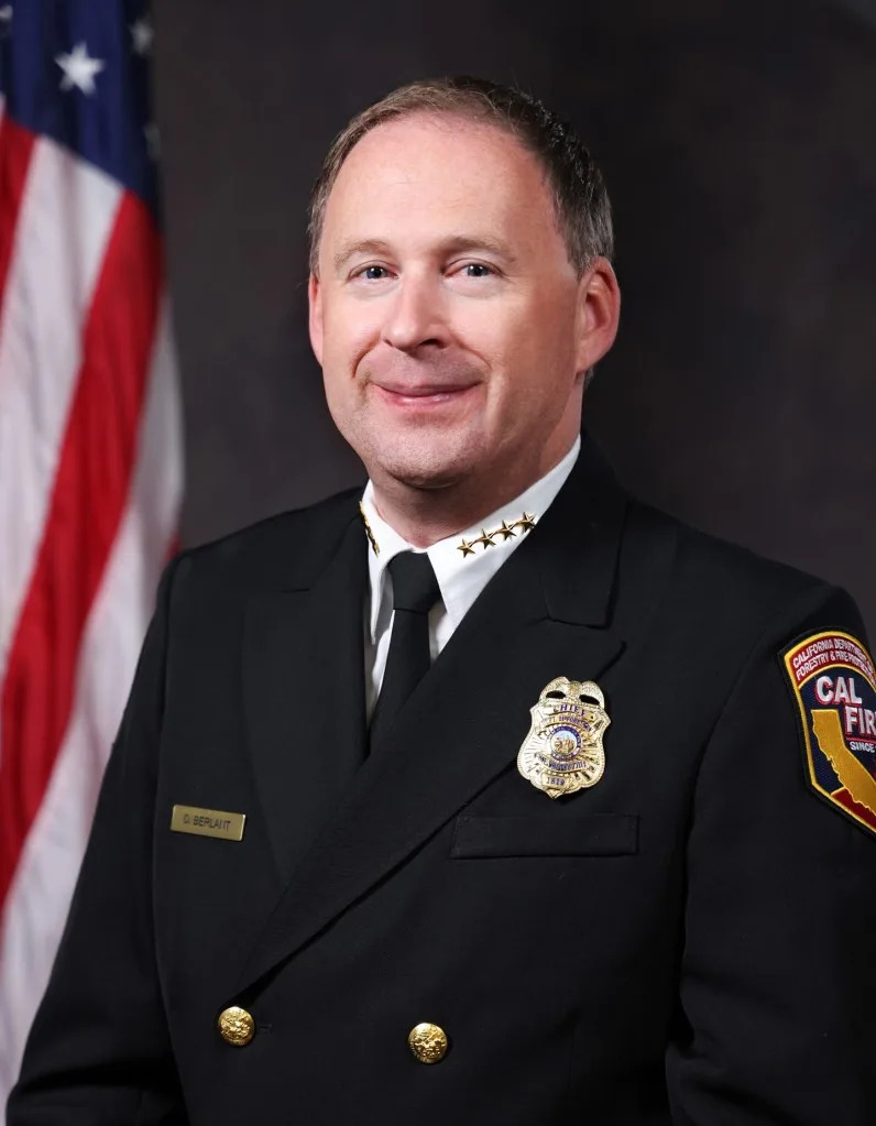 Gov. Newsom appointed Daniel Berlant as State Fire Marshal on Oct. 6, 2023. Office of the State Fire Marshal