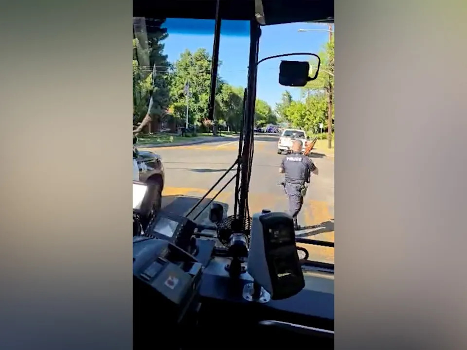 Jeannie Lee Schroeder - PHOTO: Police respond to a shooting at the Chico branch of the Butte County Library in Chico, California, June 22, 2026.