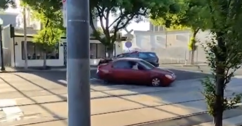 Sacramento Police Chase Ends With Patrol Car Struck and Officer Hospitalized After Suspect Refuses to Stop