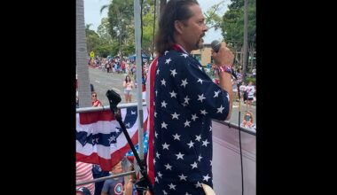 Fourteen anthems, one hour: Meet the voice behind "The Star-Spangled Banner" at Coronado's Fourth of July parade