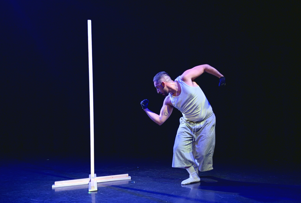 a/o/x - Steven Vargas in “Shhhtrip" - Photo by Patrick Kennelly.