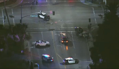 Deputy injured after stolen vehicle pursuit ends in Arcadia crash – NBC Los Angeles