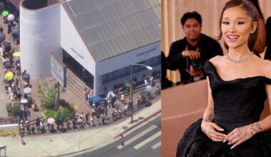 Ariana Grande’s West Hollywood pop-up shop draws massive crowds