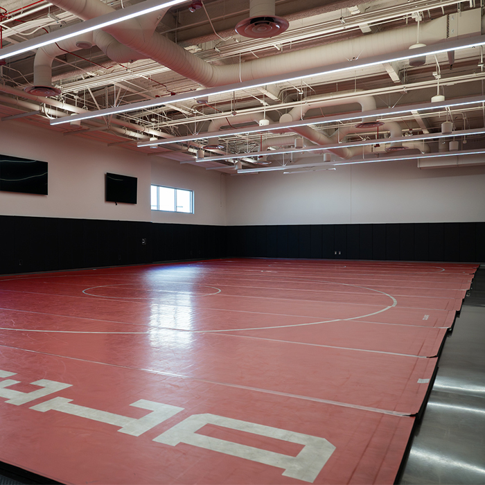 wresting room in the Renegade Atheletic complex - hello