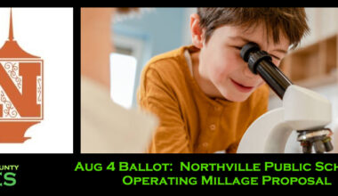 Aug 4 Ballot: Northville Public Schools Operating Millage Proposal