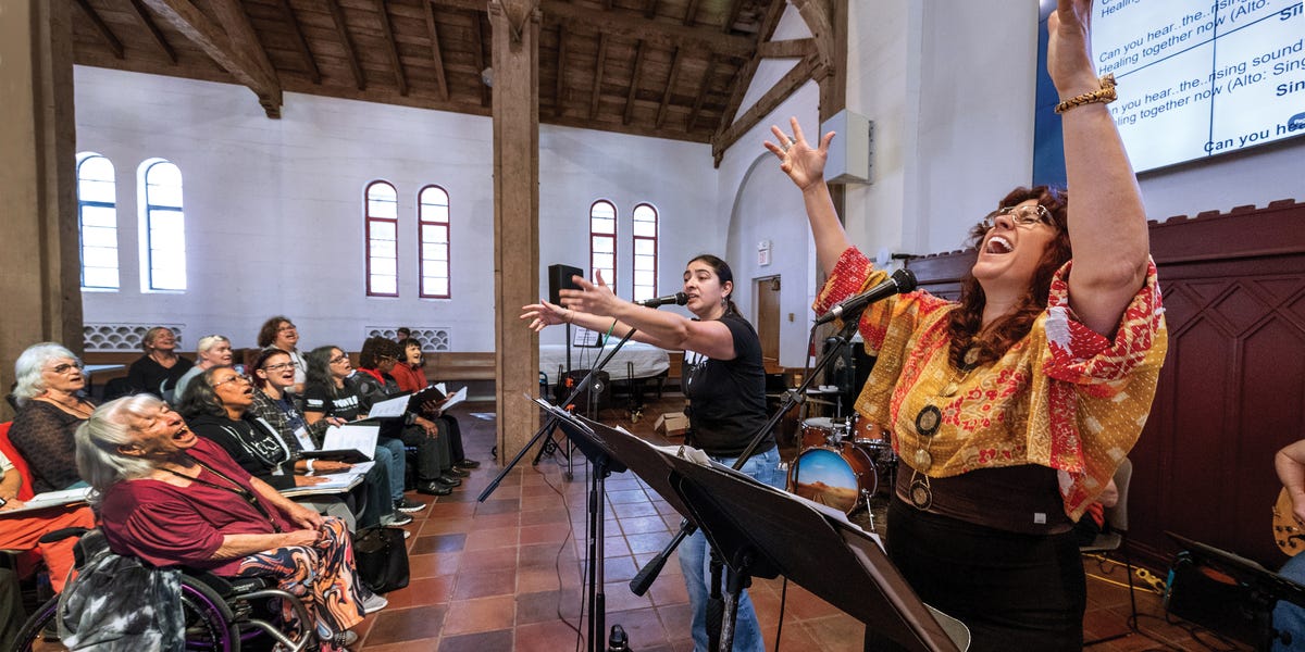 San Diego Homeless Choir Finds Its Voice