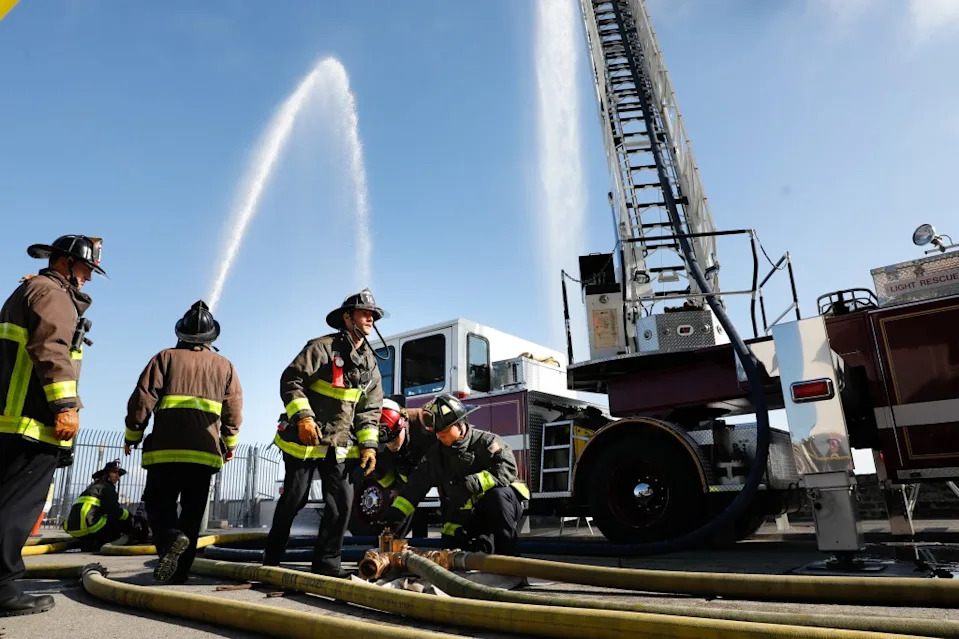 San Francisco firefighters. San Francisco Chronicle via Getty Images
