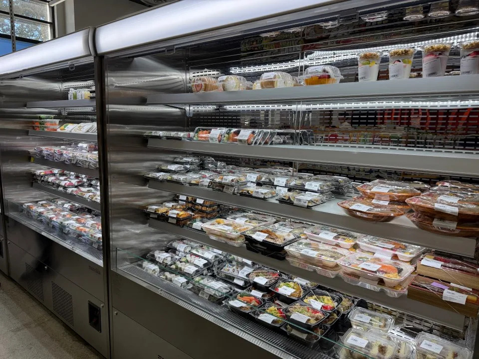 There are also options to purchase pre-packaged sushi.