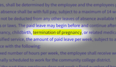 California teacher pregnancy leave bill could create paid leave for abortions